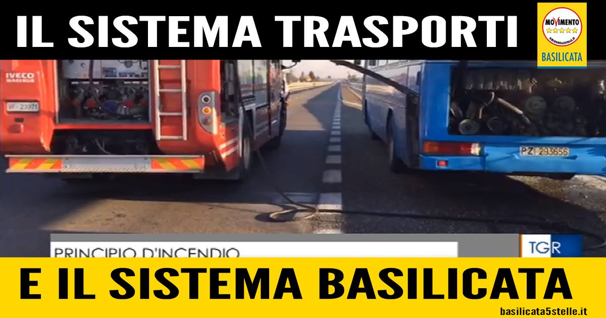 Ancora fiamme su un autobus: ormai il trasporto pubblico locale è come la roulette russa! - M5S notizie m5stelle.com